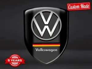 VW Emblemas Auto Resistentes Alta Calidad Profesional